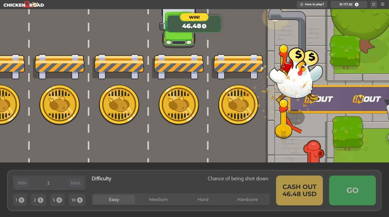 Jeu de casino chicken road à France